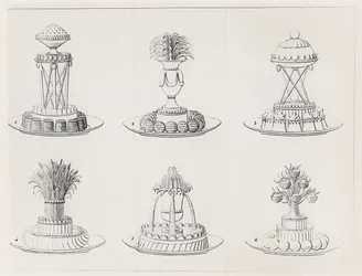Disegni di Antoine Careme